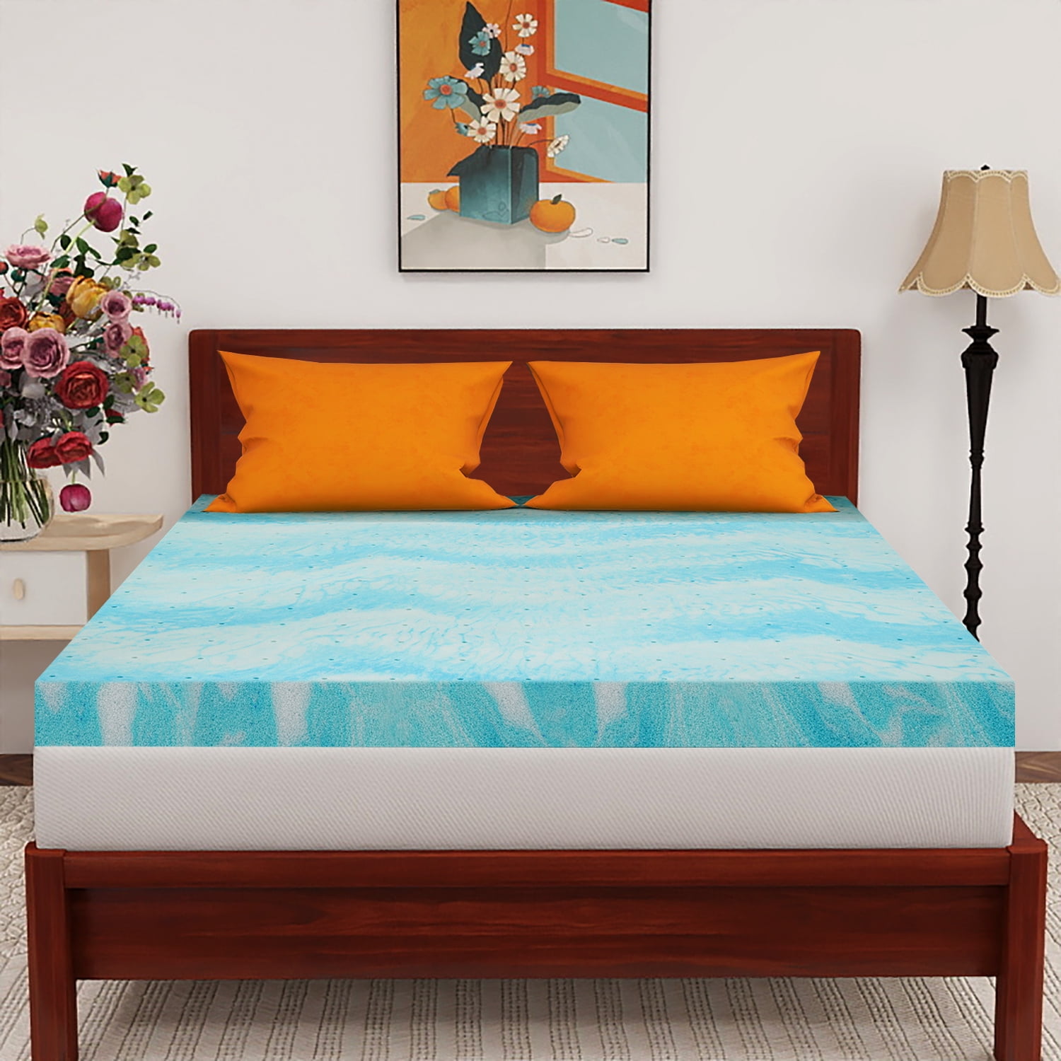 Mini crib memory foam mattress topper sale