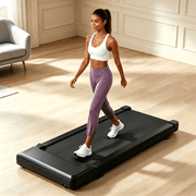 Atilioo Walking Pad Treadmill, 3-in-1 Portable Electric Walk Pads under Desk with Remote Control & LED Display, Black