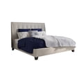 thumbnail image 1 of Atina California King Platform Bed, Button Tufted Beige Linen Upholstery, 1 of 5