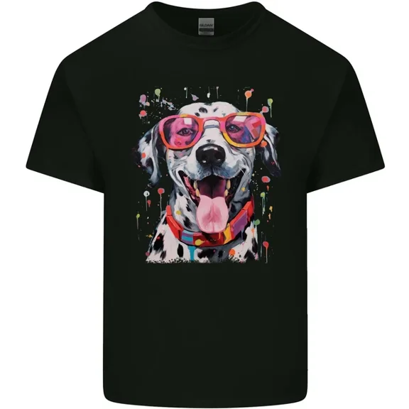 Atistic Dalmation Dog T-Shirt