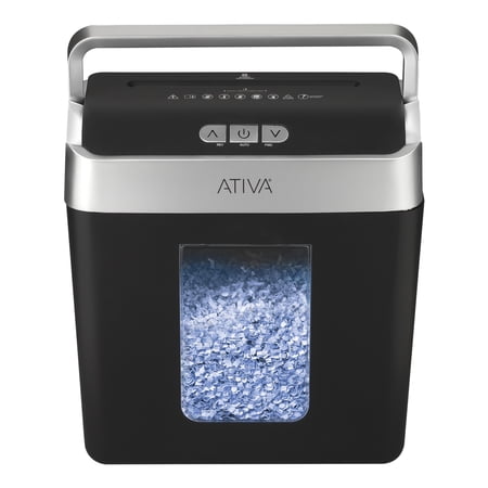 Ativa® 8 Sheet Micro-Cut Lift-Off Shredder With Handle, OMM83B