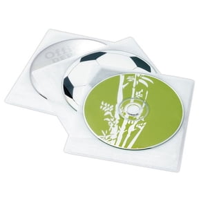 Ativa Brand 2-Sided CD Sleeves, 200 Capacity, Pack Of 100
