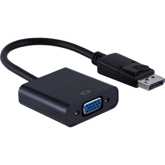 Ativa DisplayPort to VGA Pigtail Adapter, 6", Black, 36543
