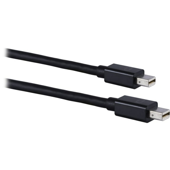 Ativa Mini DisplayPort to Mini DisplayPort Cable, 6, Black, 36544