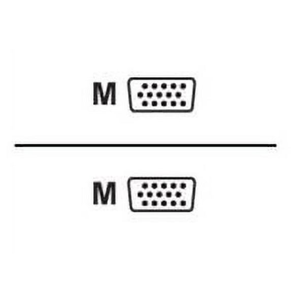 Ativa® VGA Monitor Cable, 10’, Black, 26846