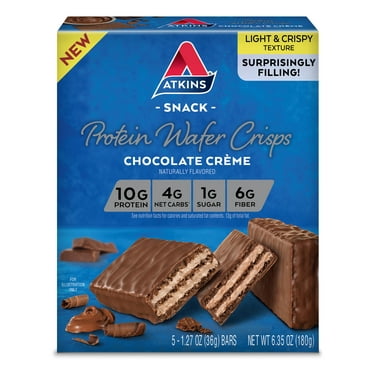 Atkins Chocolate Crème Wafer 5pk