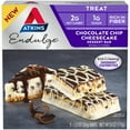 thumbnail image 1 of Atkins Endulge Fiber Dessert Bar, Keto Friendly, Chocolate Chip Cheesecake, 5 Ct, 1 of 9