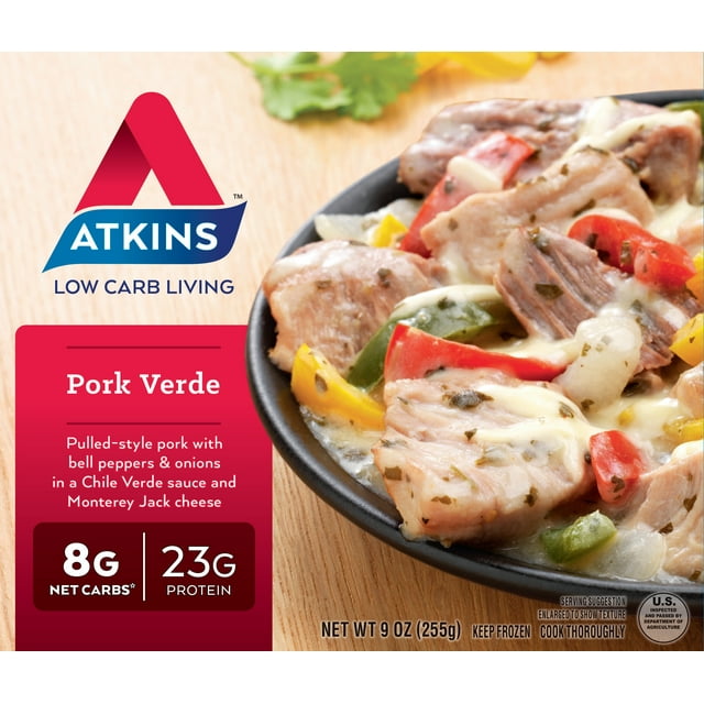 Atkins Pork Verde 9.0 ONZ (Frozen)