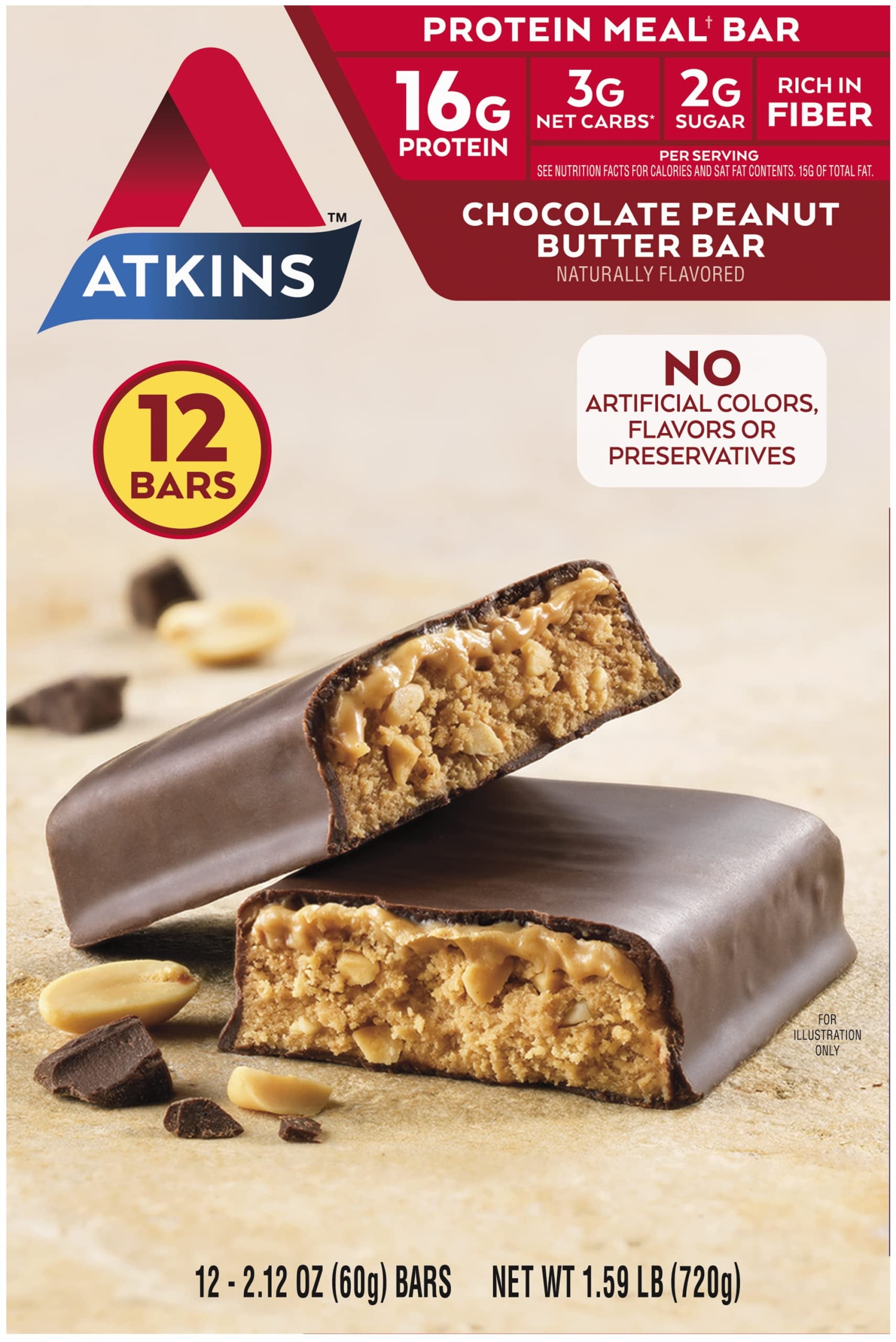 Atkins ProteinRich Meal Bar Indulge in the Irresistible Chocolate