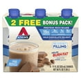 thumbnail image 1 of Atkins Protein Shake, Milk Chocolate Delight, Bonus Pack, 6 Count, 1 of 8