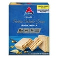 thumbnail image 1 of Atkins Protein Wafer Crisps, Lemon Vanilla, Keto Friendly, 5 Count, 1 of 8