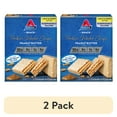 (2 pack) Atkins Protein Wafer Crisps, Peanut Butter, Keto Friendly, 5