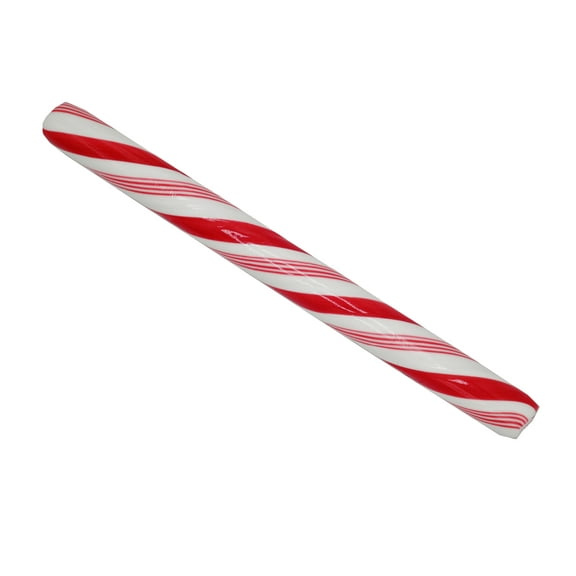 Atkinson Candy, Gluten Free, Dye Free, Red and White Holiday Peppermint Stick, 1 Count