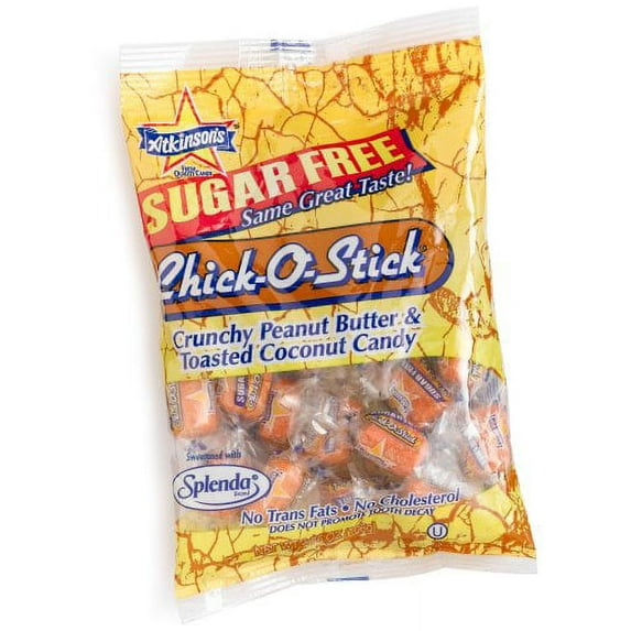 Atkinson's Chick-O-Stick Candy Sugar Free 3.75 oz (Pack of 12)