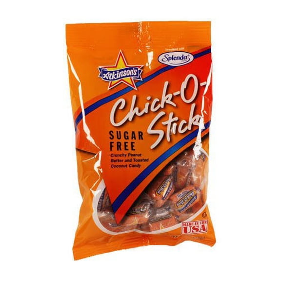 Atkinson's Chick-O-Stick Candy Sugar Free 3.75 oz (Pack of 3)