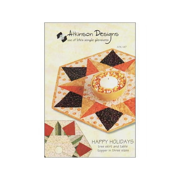 Atkinson Designs Happy Holidays Ptrn