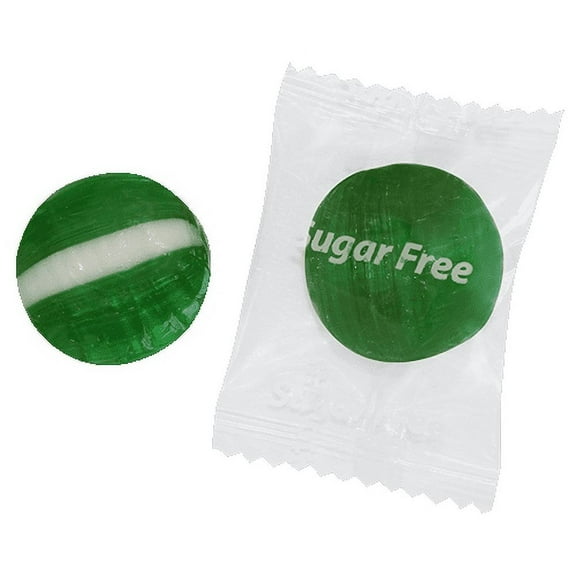 Atkinson Sugar Free Green Apple Buttons 2 lb Bulk Bag