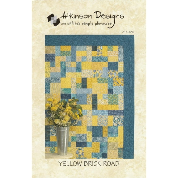 Yellow Brick Road Quilt Pattern by Terry Atkinson of Atkinson Designs