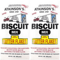 thumbnail image 1 of Atkinson's Butter Flake Biscuit Mix  2 - 2 lb. Bags, 1 of 1