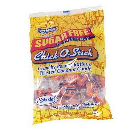 Atkinson's Chick-O-Stick Candy Sugar Free 3.75 oz (Pack of 20)