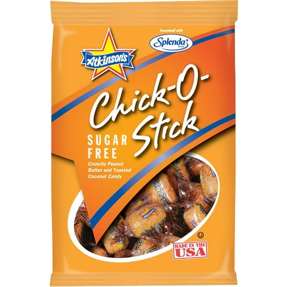 Atkinson's Chick-O-Stick Candy Sugar Free 3.75 oz (Pack of 84)