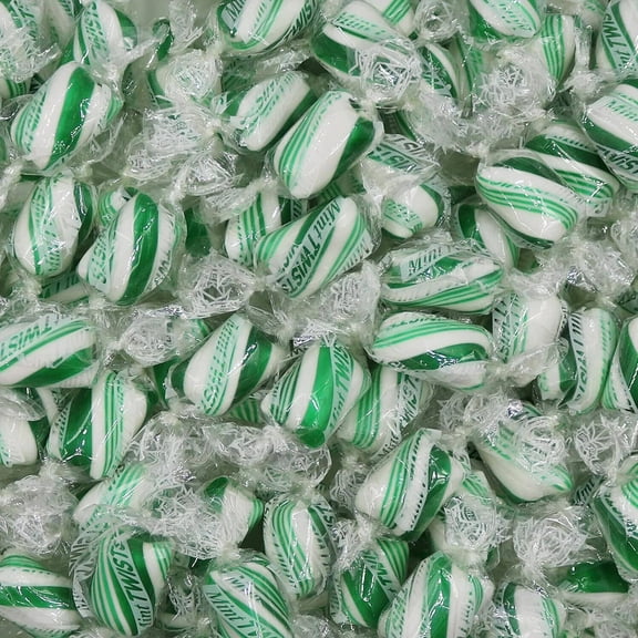 Atkinson's Mint Twists Candy Green And White Wintergreen, 30 Pound