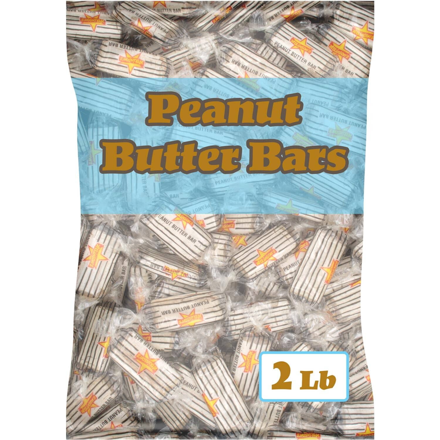 Atkinson's Peanut Butter Bars, 2 Pound Bag