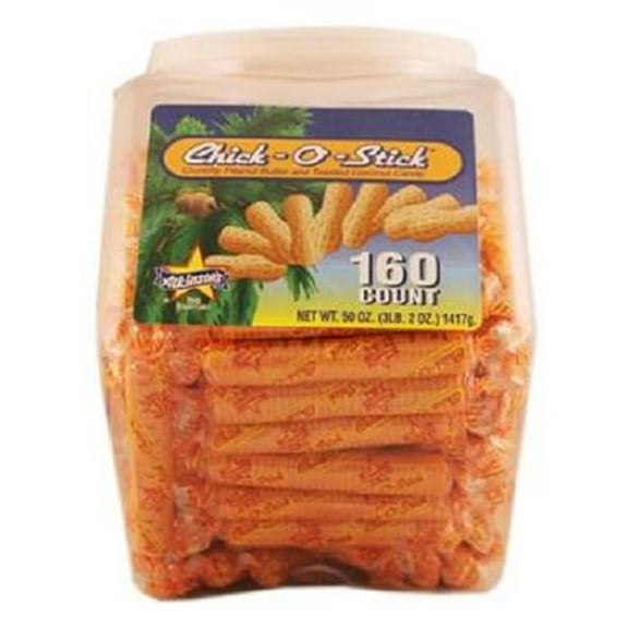 Atkinsons, Chick-O-Stick Crunchy Peanut Butter/Coconut - Jar, Count 160 - Sugar Candy / Grab Varieties & Flavors