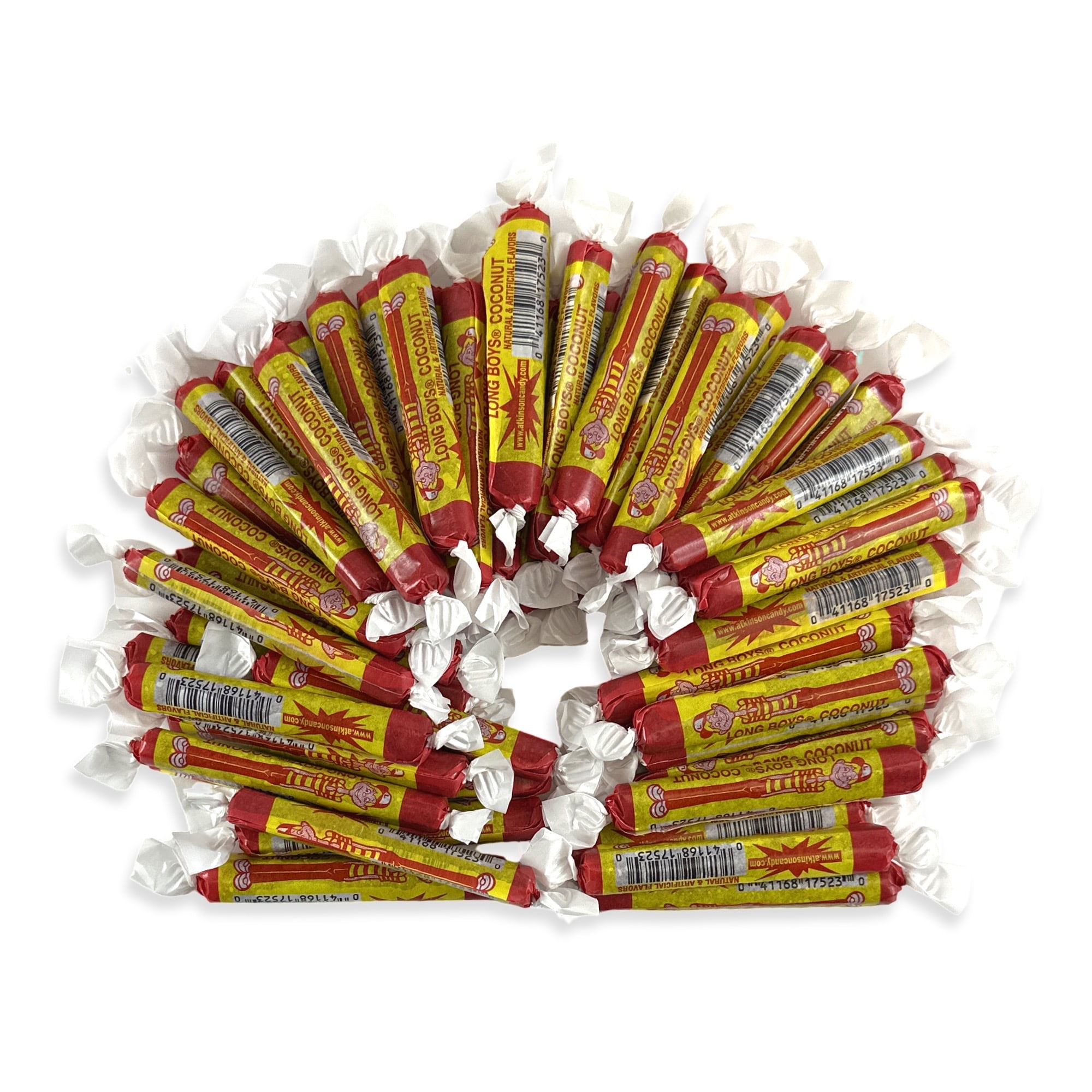 Atkinsons Classic Old-Fashioned Candy - Coconut Long Boys, 2 Lbs