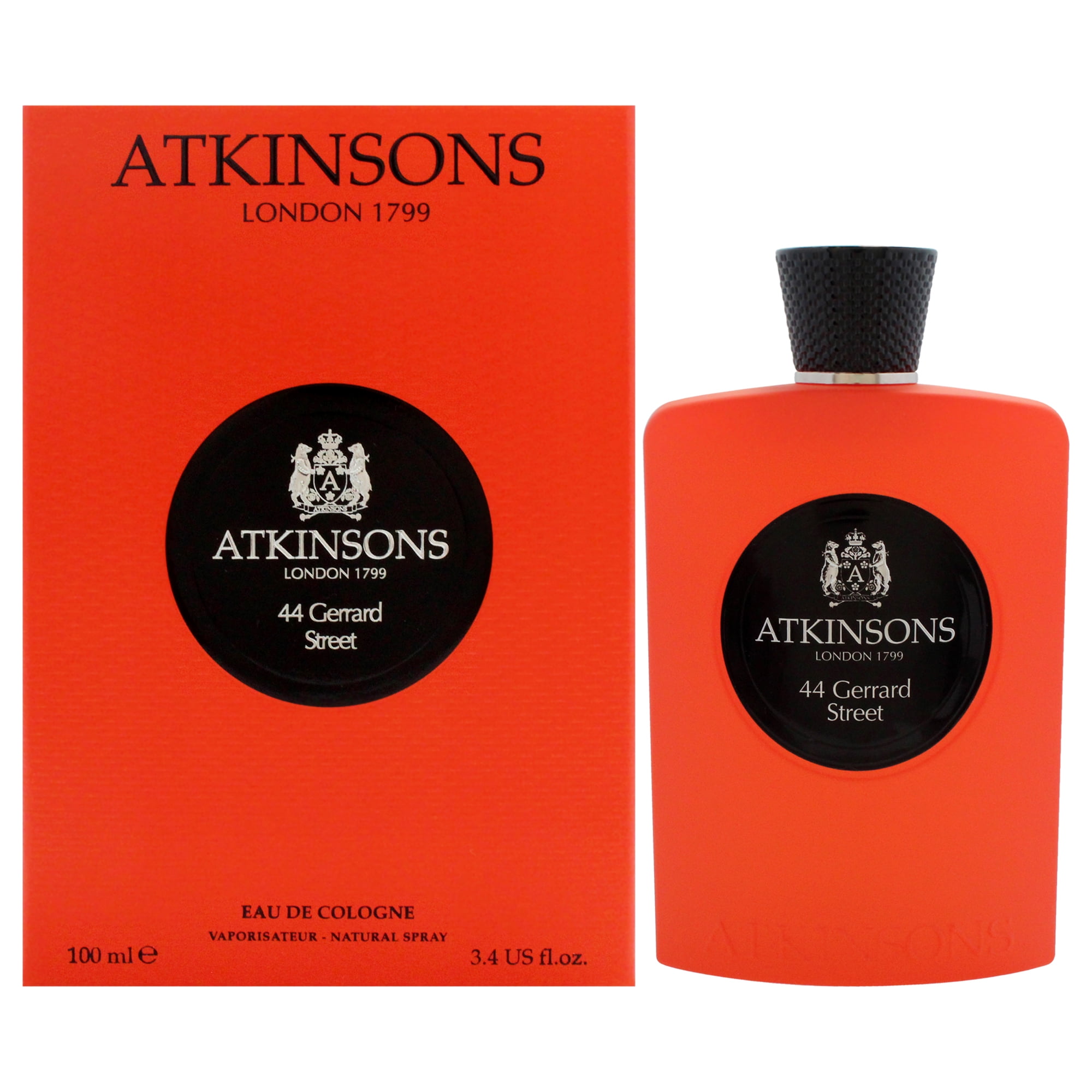 Atkinsons 44 Gerrard Street Eau De Cologne Spray (Unisex) By Atkinsons - 3.3 oz Atkinsons 44 Gerrard Street Eau De Cologne Spray (Unisex) By Atkinsons - 3.3 oz