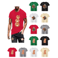 thumbnail image 1 of Atkumj Halloween Print Graphic Tees for Men Comfortable Cotton Short Sleeve T Shirts Casual Fashion Crew Neck Tee Shirts S, 1 of 6