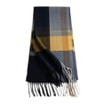 thumbnail image 1 of Atkumj Men's Scarf Trendy Warm Cozy Tassels Winter Scarf for Cold Weather, 1 of 6