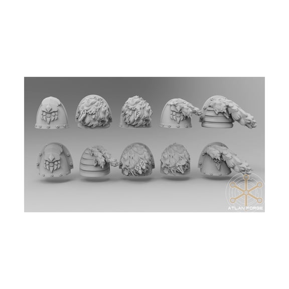 Atlan Forge Asgardian Pack Hunter Pauldron Pack New