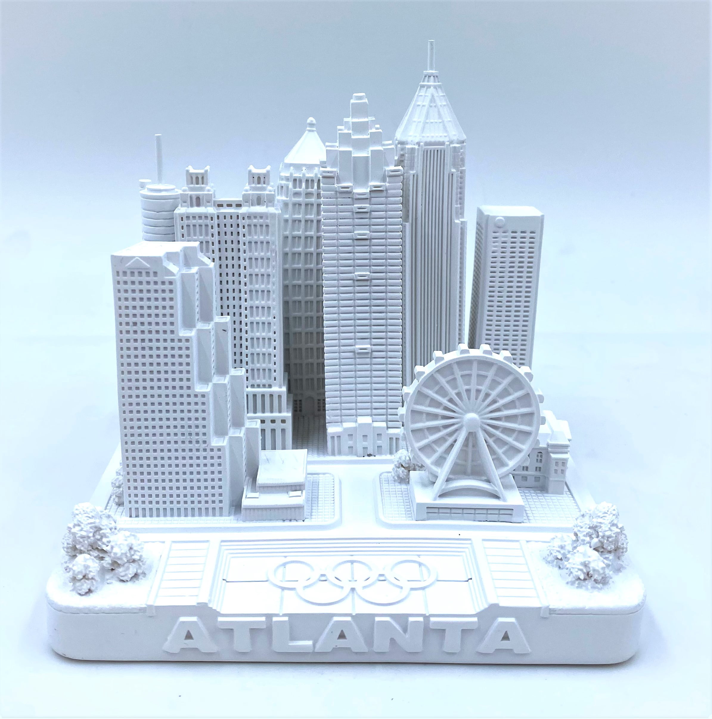 Atlanta 3D City Famous Building Model Statue Souvenir Decoration for ...