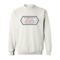 thumbnail image 1 of Atlanta Airport Departure Stamp Sweatshirt Men -Image by Shutterstock, Male Small, 1 of 4