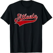 Atlanta - Athletic Throwback Design - Classic T-Shirt