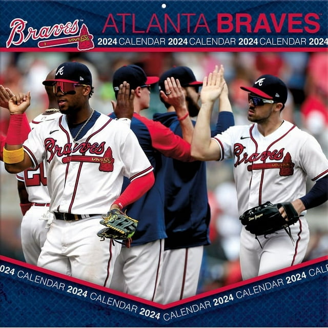 Atlanta Braves 2024 12x12 Team Wall Calendar (Other)