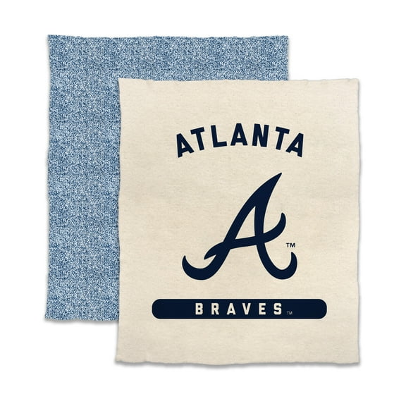 Atlanta Braves 50- x 60- Luxe Dreams Throw Blanket