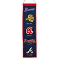 thumbnail image 1 of Atlanta Braves 8" x 32" Heritage Banner, 1 of 6