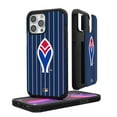 thumbnail image 1 of Atlanta Braves Arrow Logo iPhone Pinstripe Cooperstown Design Rugged Case, 1 of 1