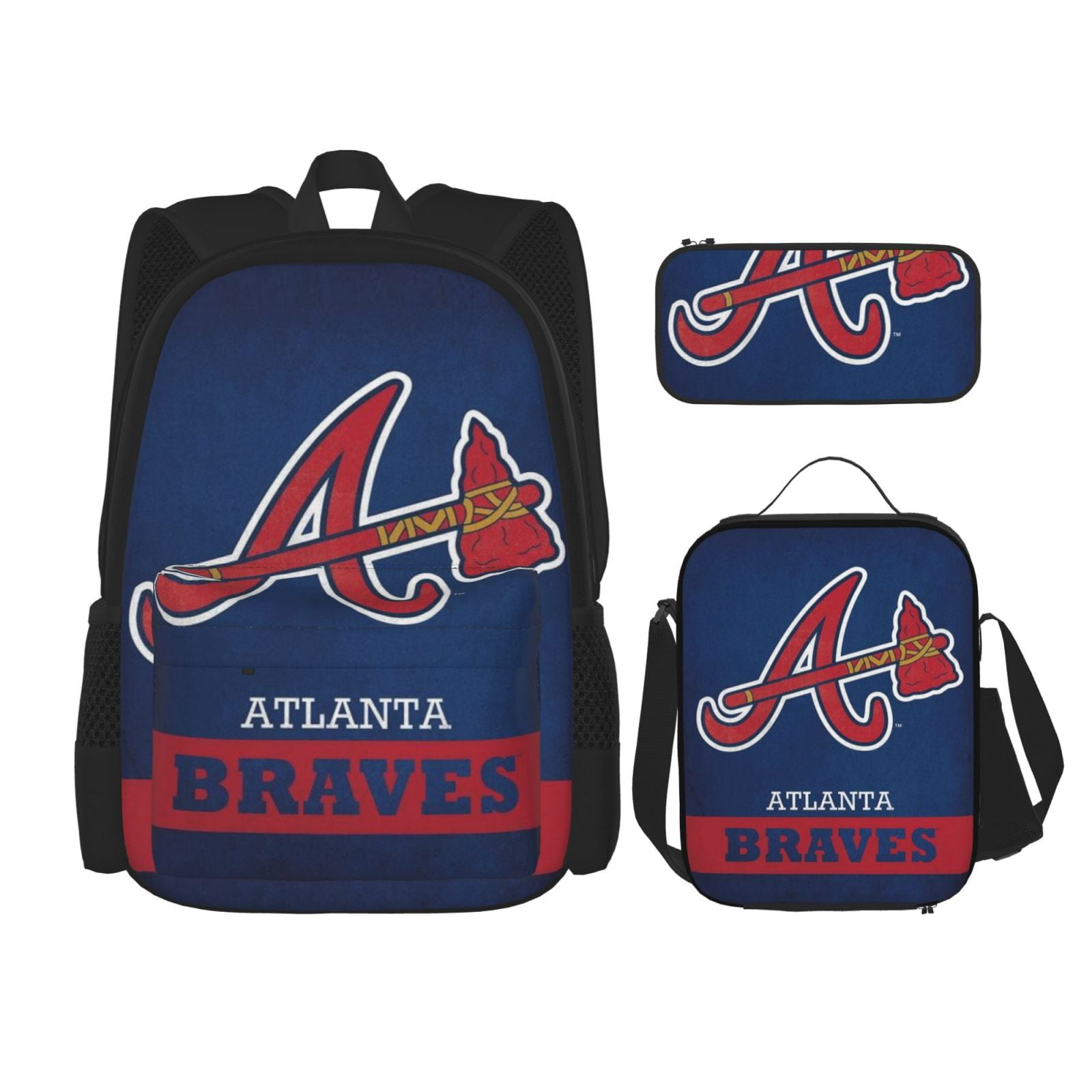 Atlanta-Braves Backpack Large Capacity Multifunctional School Backpack ...