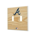 thumbnail image 1 of Atlanta Braves Baseball Bat Design Double Toggle Light Switch Plates, 1 of 4