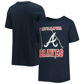 Liquid Blue Youth  Atlanta Braves Youth Hardball Tie-Dye T-Shirt