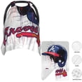 Atlanta_Braves Car Seat Canopy and Nursing Cover Infant Seat Privacy