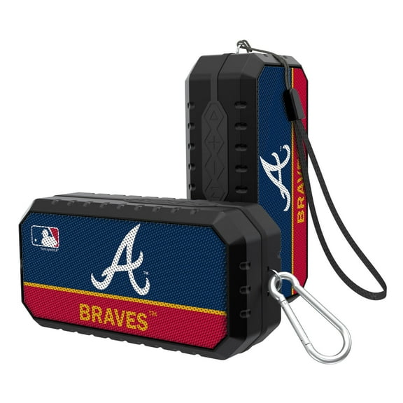 Atlanta Braves End Zone Water Resistant Bluetooth Speaker