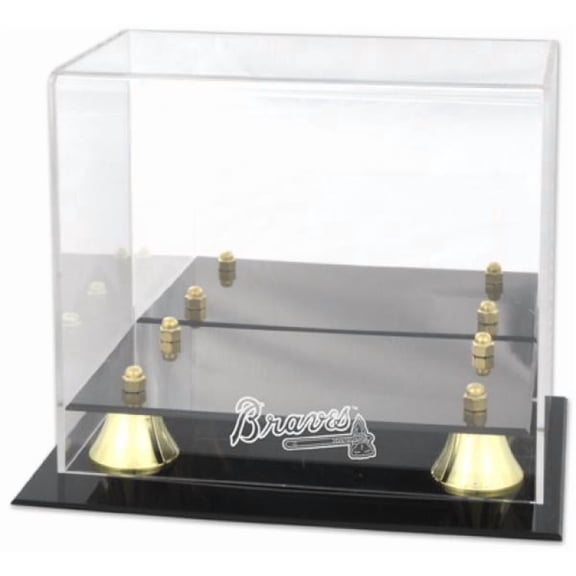 Atlanta Braves Golden Classic Logo Mini Helmet Case