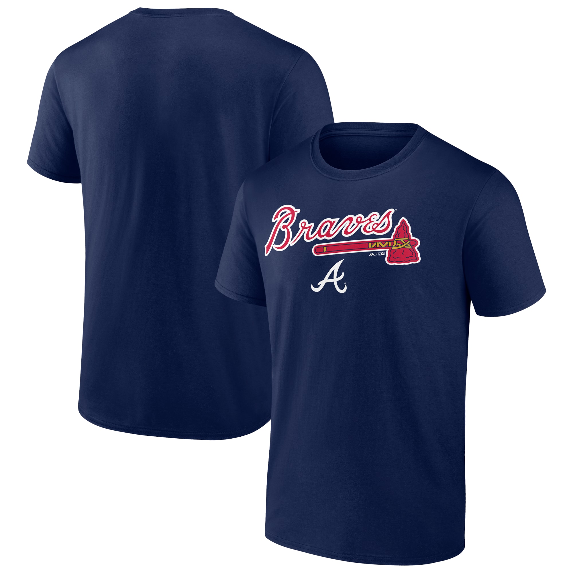 Atlanta Braves MLB Big Series Sweep Men's Crew Neck Short Sleeve T-Shirt - image 1 of 3