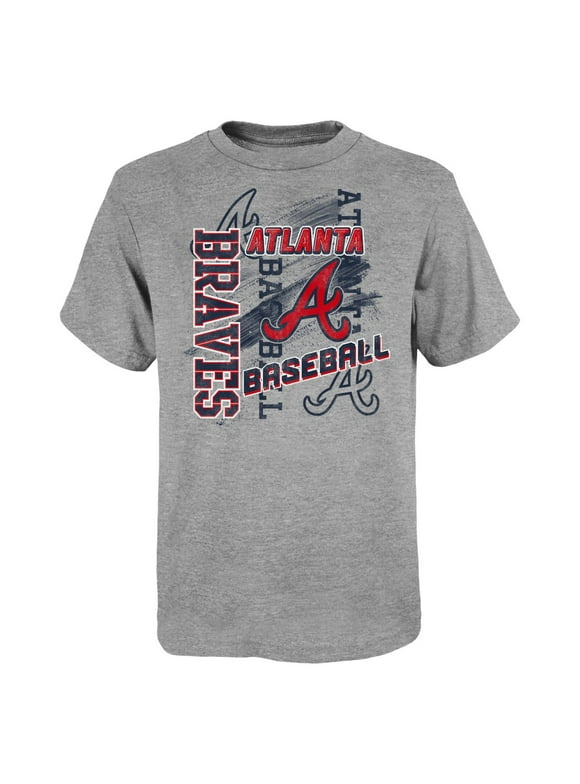 Atlanta Braves MLB Boys Short-Sleeve Cotton Tee