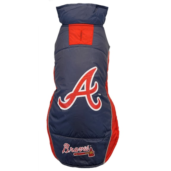 Atlanta Braves Pet Puffer Vest