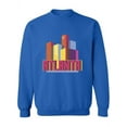 thumbnail image 1 of Atlanta Cartoon Buildings Sketch Sweatshirt Women -Image by Shutterstock, Female Large, 1 of 4